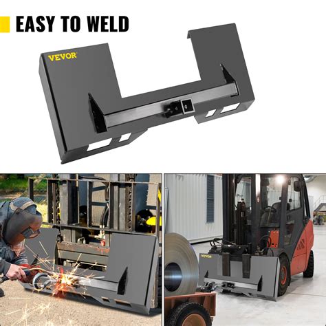 heavy duty universal skid steer mounting plate|universal skid steer quick attach.